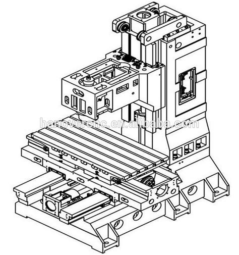 drawing machine cnc|vertical milling machine drawing.